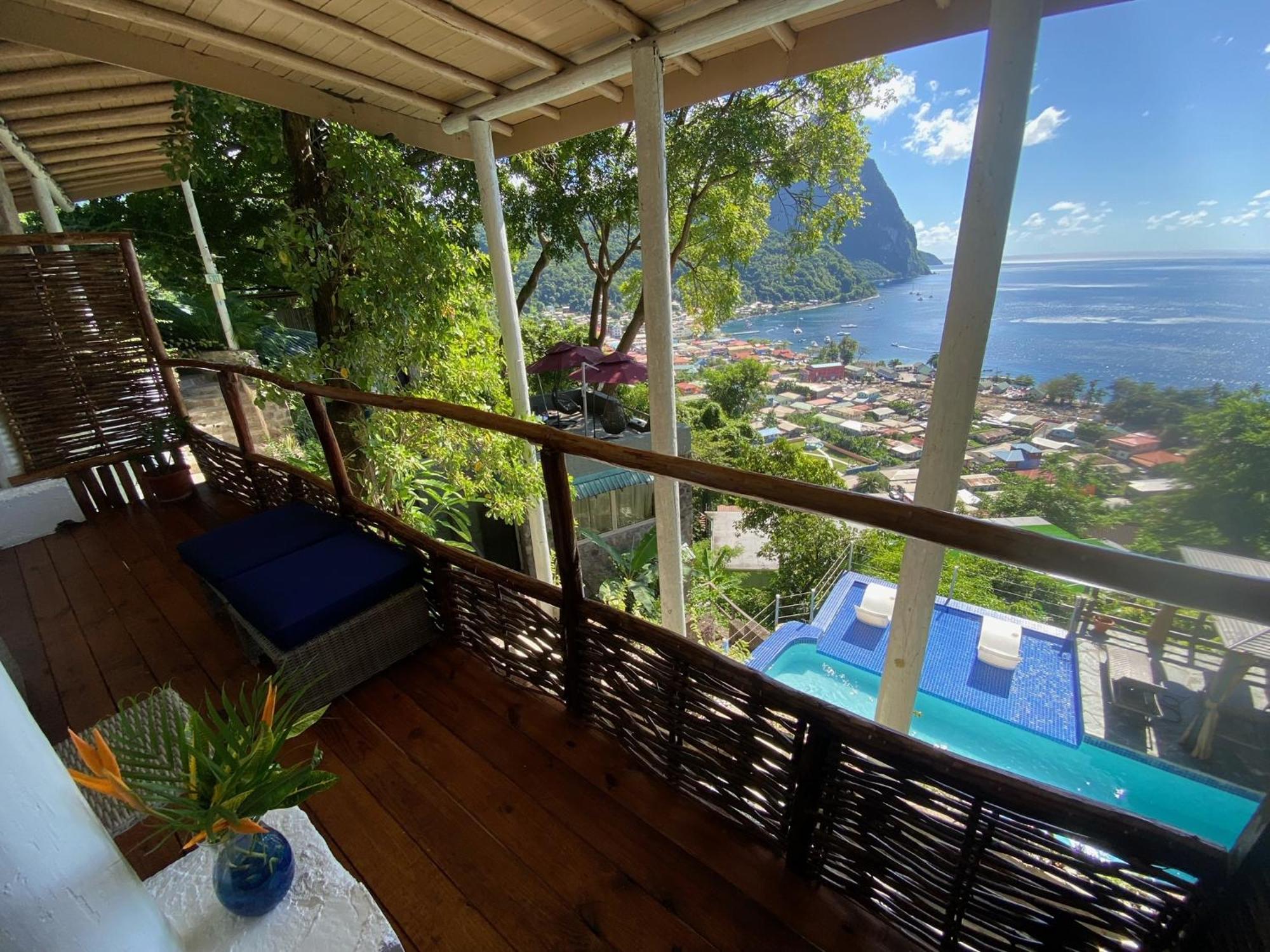 Green Fig Resort & Spa Soufrière Esterno foto